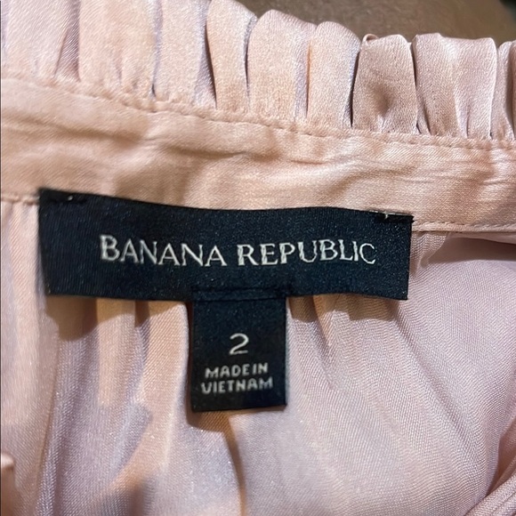Banana Republic Elegant Pink blush Maxi Dress size 2 - Picture 7 of 8